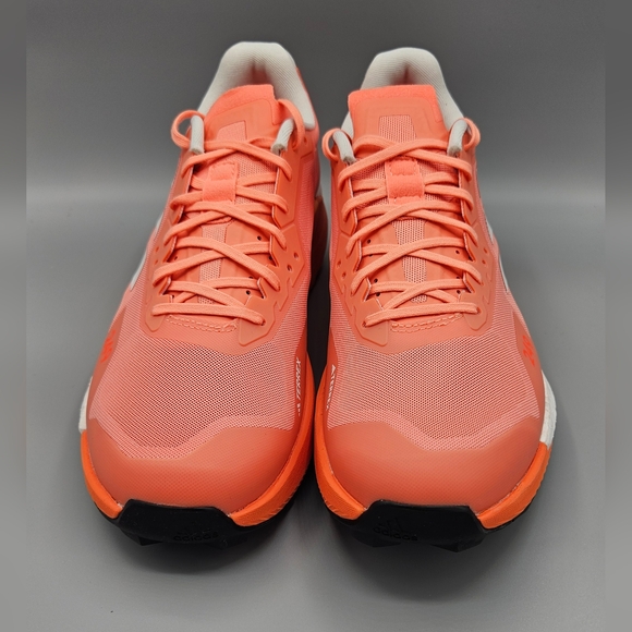 NIB ADIDAS Terrex Agravic Ultra Coral Fusion Trail Running Shoes Size 8.5 - Picture 2 of 8